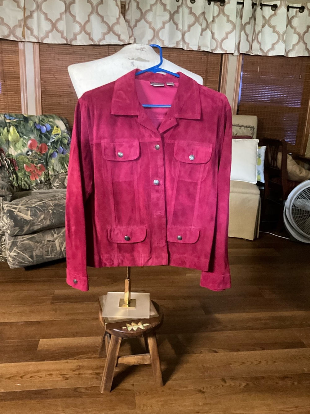Chicos size 2 leather jacket